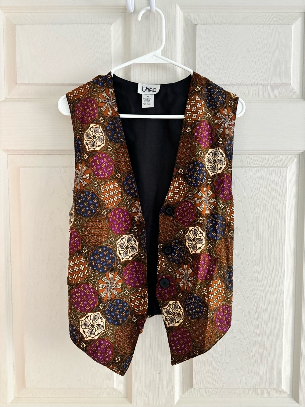 Boho Vintage Beaded Vest